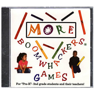 Boomwhackers BWBB210 "More Boomwhacker Games" CD Only