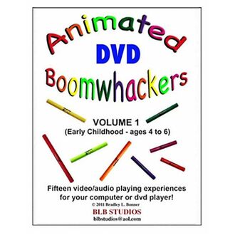 Boomwhackers BWBB223 "Animated Boomwhackers BWBB223 Volume 1" DVD Only