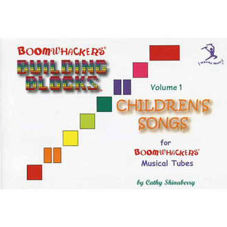 Boomwhackers BWBV1T "Building Blocks Childrens Songs Volume 1" Book Only
