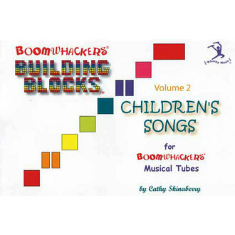 Boomwhackers BWBV2T "Building Blocks Childrens Songs Volume 2" Book Only