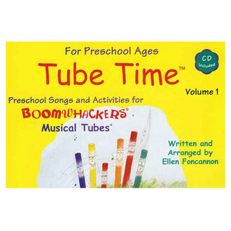 Boomwhackers BWETM1 "Tube Time Volume 1" Book/CD