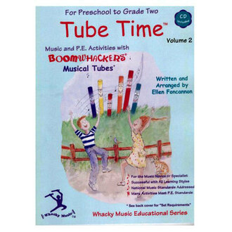 Boomwhackers BWETM2 "Tube Time Volume 2" Book/CD