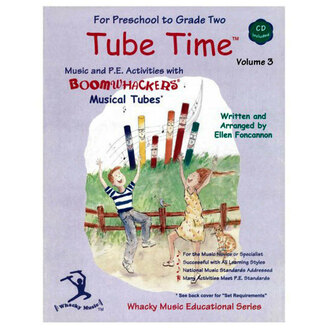 Boomwhackers BWETM3 "Tube Time Volume 3" Book/CD