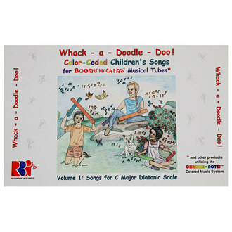 Boomwhackers BWSB01 "Whack A Doodle Doo" Book Only