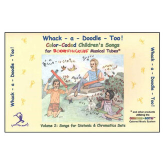 Boomwhackers BWSB02 "Whack A Doodle Too" Book Only