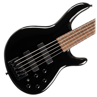 Cort C5 Deluxe 5 String Electric Bass - Black