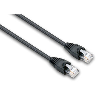Hosa CAT503BK Cat 5e Cable, 8P8C to Same, 3 ft