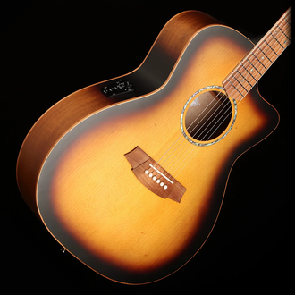 Cole Clark CCSAN1EC-BM-SUN Grand Auditorium Acoustic-Electric - Queensland Maple