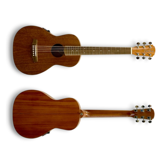 Cole Clark SPM1E-MMAH Studio Parlour Mini Acoustic Electric Guitar