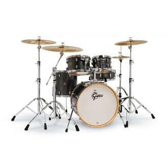 Gretsch Catalina Maple 20 5Pc Black Stardust Drum Kit CM1-E605-BS