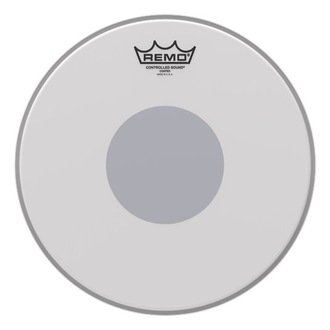 Remo 12" Controlled Sound Coated Bottom Black Dot Single Ply Drum Head