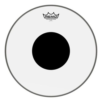 Remo 14" Controlled Sound Clear Top Black Dot Drum Head