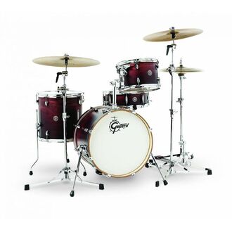 Gretsch Catalina Club 4Pc Shell Pack 18Bd Satin Antique Fade Drum Kit CT1-J484-SAF