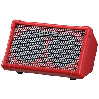 Roland Boss Cube Street 2 Battery Powered Busking Stereo Amplifier (Red)