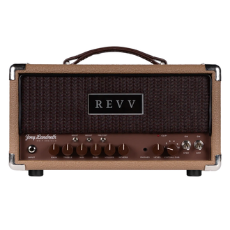 REVV D20 Joey Landreth Signature 20 Watt Tube Head - Brown Face