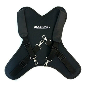 Maxtone DCC05S Padded Marching Snare Drum Carrier Harness