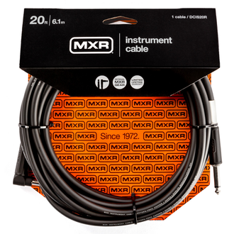 MXR 20FT Instrument Cable Right Angle