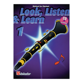 Look Listen &amp; Learn Part 1 Clarinet Bk/cd