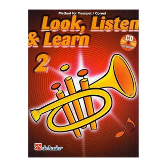 Look Listen &amp; Learn Part 2 Trumpet Bk/cd