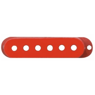 DiMarzio DM20R Pickup Cover Large Single Coil Red