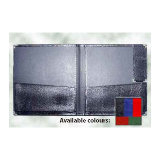 Band Folder 12X14 With Pencil Pocket Black