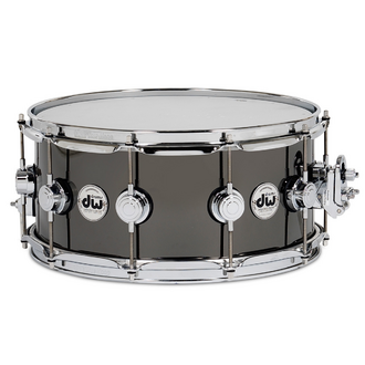 DW 14" x 6.5" Collector's Series Black Nickel over Brass Snare - DRVB6514SVC