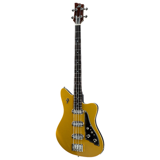 Duesenberg Triton Long-Scale Electric Bass, Gold Top