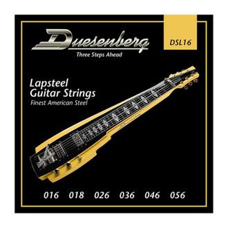Duesenberg nickel wound Lap Steel DSL16 6-String Set 16-56