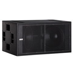 dB Technologies DVA S30 AOR 2x18" active subwoofer with horn loaded reflex tunnel, 3000W
