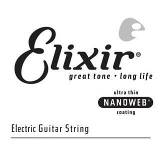 Elixir 15256 Nanoweb Single Guitar String .056 Electric