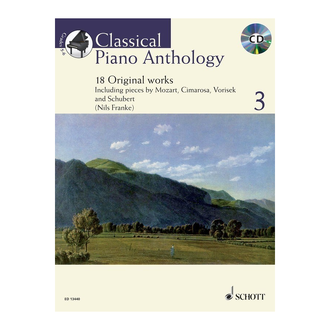 Classical Piano Anthology V3 Bk/cd