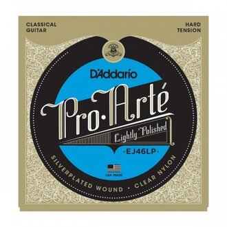 D'Addario EJ46LP Pro-Arte Composite Classical Guitar Strings, Hard Tension