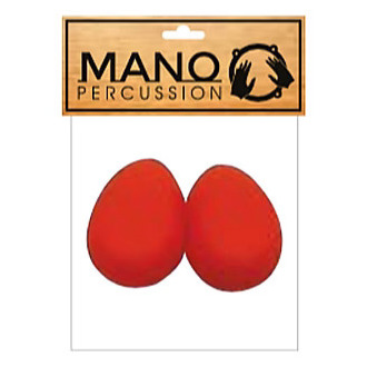 Mano Percussion Egg Shakers 20G Red Pair
