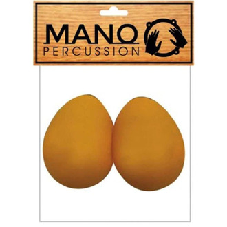 Mano Percussion Egg Shakers 40G Orange Pair