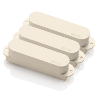 EMG SA Set Single Coil Replacement Electric Guitar Active Pickup Set Ivory (Special Order)