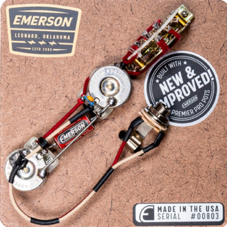 Emerson Custom Prewired Kit Telecaster 4-Way Switch