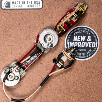Emerson Custom Prewired Kit Telecaster 3-Way