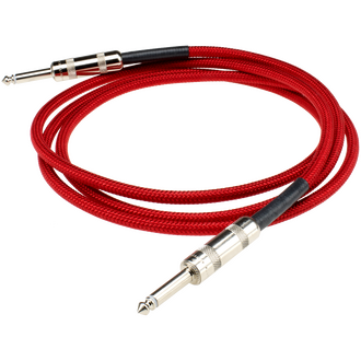 DiMarzio EP1710R 010 Ft Gtr Cable Red