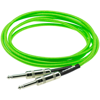 DiMarzio EP1718NG 018 Ft Gtr Cable Neon Green