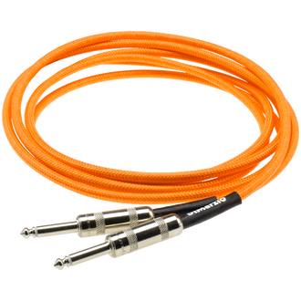 DiMarzio EP1718NO 018 Ft Gtr Cable Neon Orange