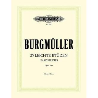 Burgmuller - 25 Easy & Progressive Studies Op 100