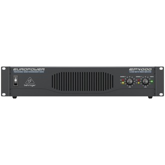 Behringer Ep4000 Power Amplifier 2 X 1,400 Watts Into 4 Ohms