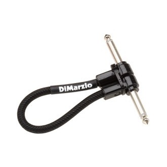 DiMarzio EP706B Jumper 6-Inch Right Angle Guitar Patch Cable