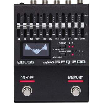 Boss EQ-200 Graphic Equalizer Programmable Pedal