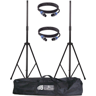 dB Technologies ES503 SK ES kit Includes Speaker Stands,Carry Bag, and cables