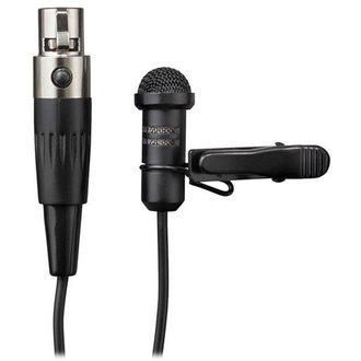 Electro-Voice EV-ULM18 ULM18 Cardioid Condenser Lavalier Microphone In Black