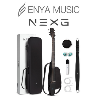 Enya NEXG Carbon Fibre Smart Guitar - Black