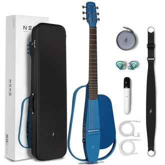 Enya NEXG Carbon Fibre Smart Guitar - Blue