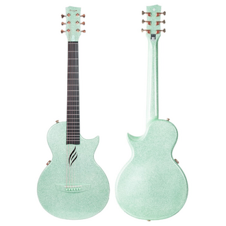 Enya Nova Go 35" Acoustic Smart Guitar - AI Model - Blink Green