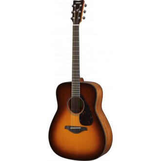 Yamaha FG800BS Acoustic Guitar In Brown Sunburst Finish